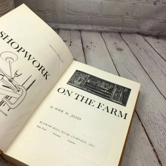 Vintage textbook 1955 Shopwork on the Farm - Picture 5 of 8